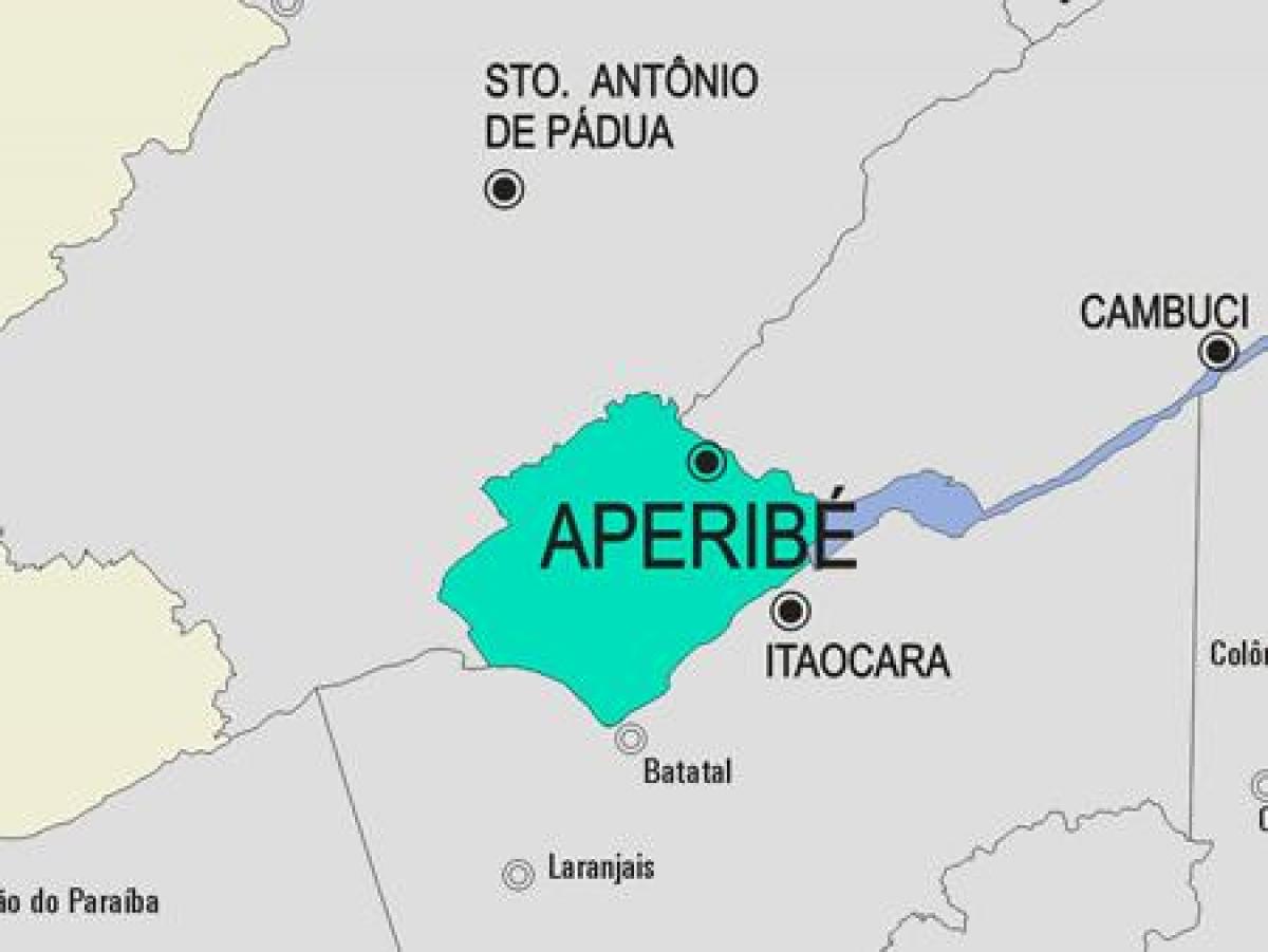 Peta kota Aperibé