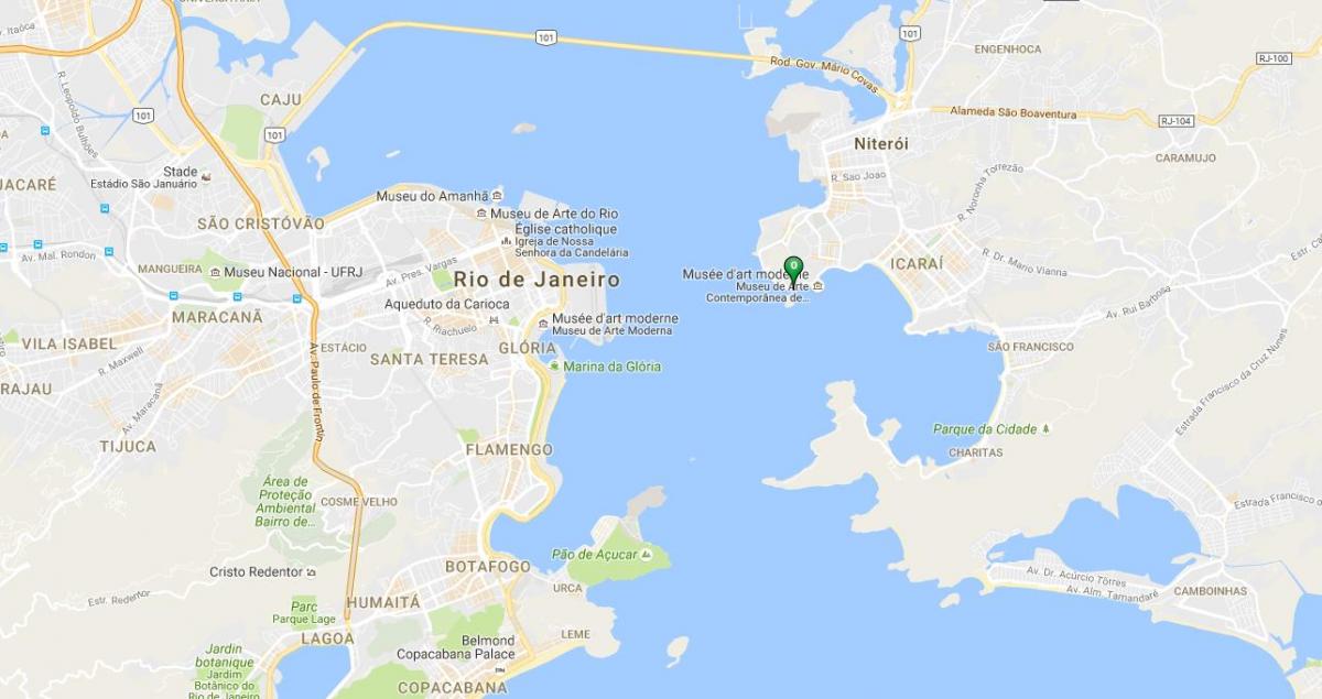 Peta pantai Boa Viagem