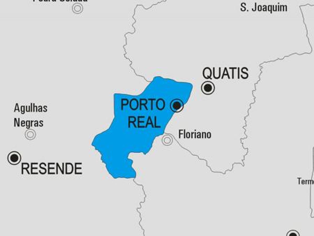 Peta kota Porto Real