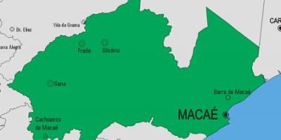Peta kota Makae