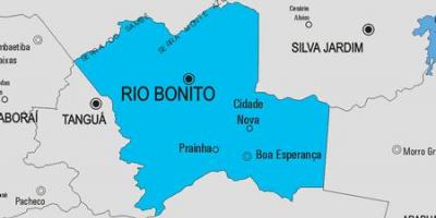 Peta dari Rio das Flores kota