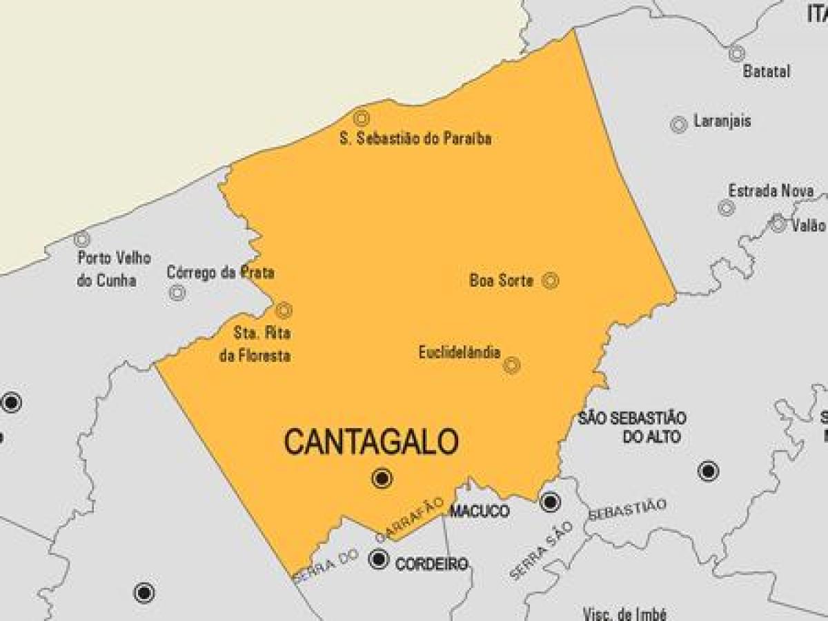 Peta dari Comendador Levy Gasparian kota