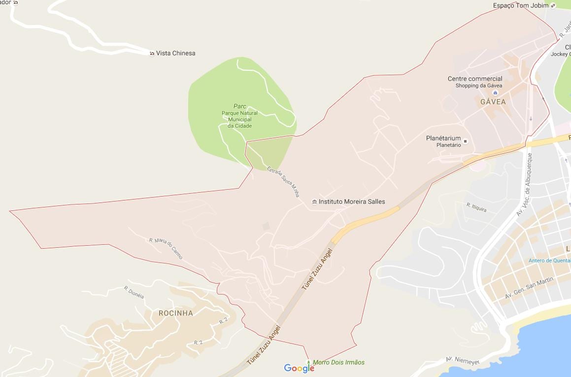 Peta dari Gávea