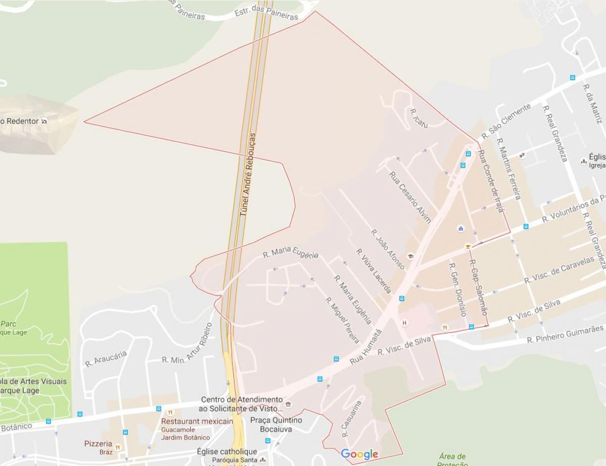 Peta dari Humaitá