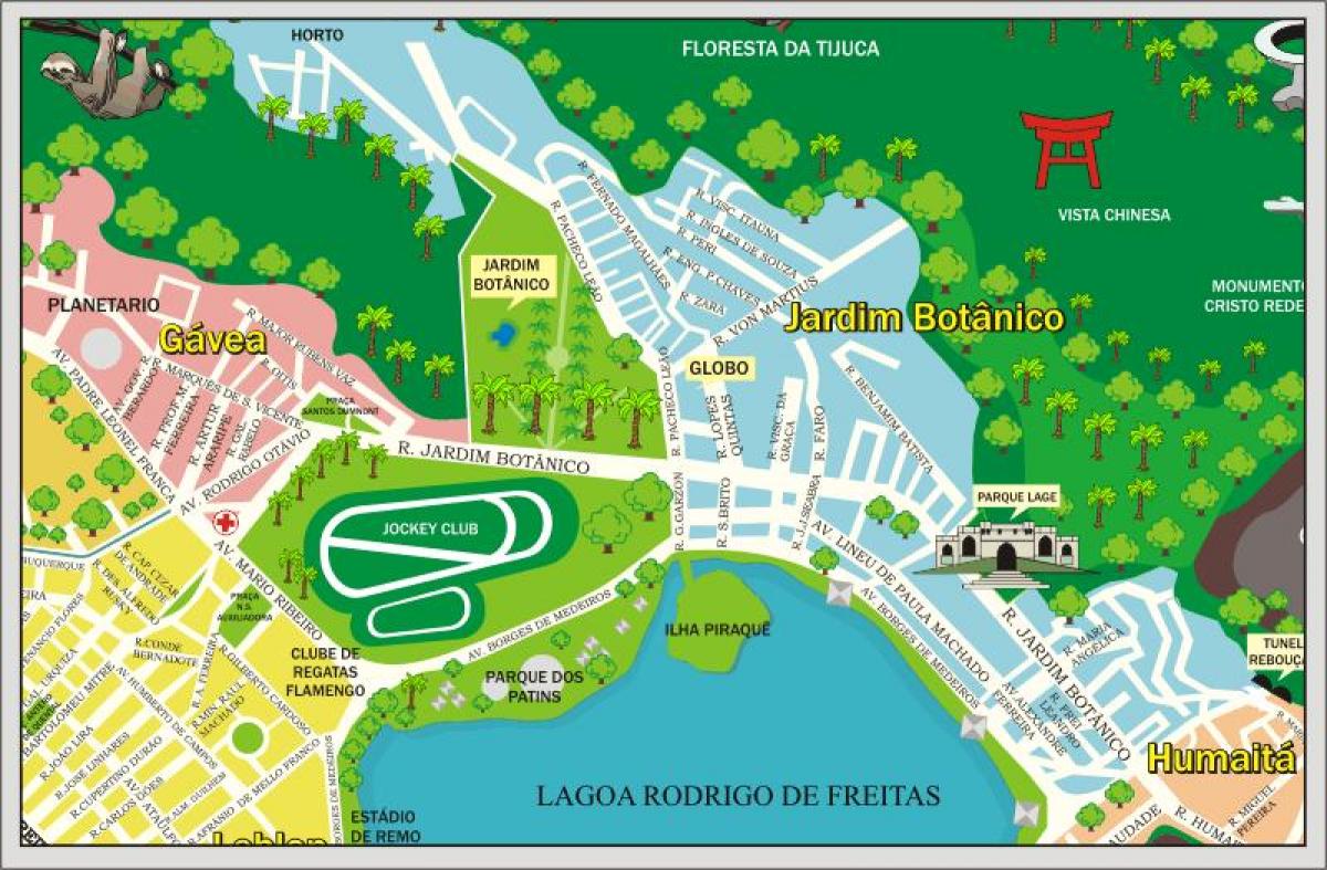 Peta dari Jockey Club Brasileiro