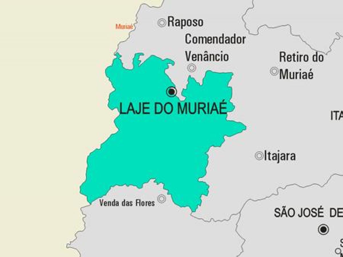Peta dari Laje apakah kota Murie
