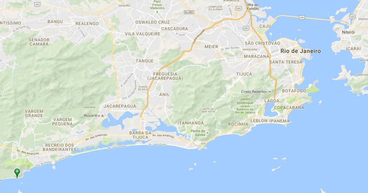 Peta pantai Abricó