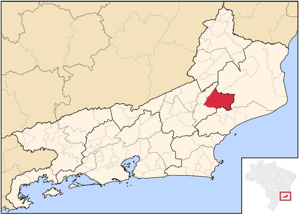 Peta dari Santa Maria Madalena