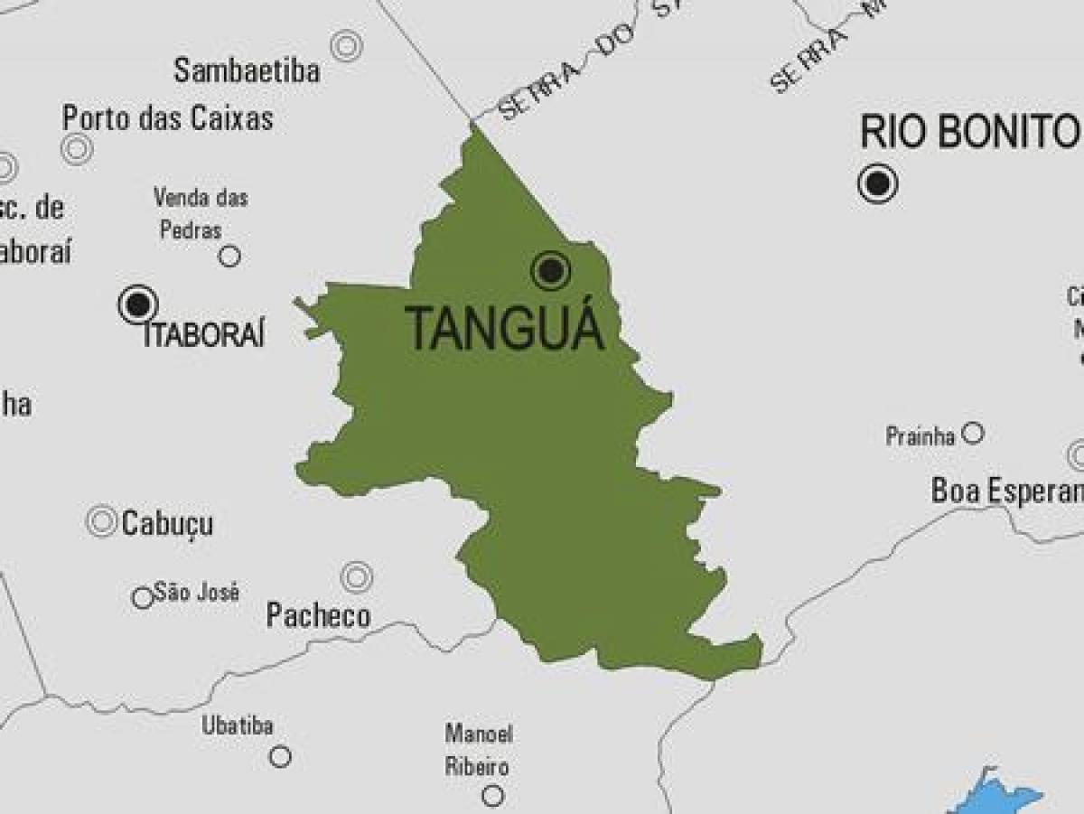 Peta kota Tangua