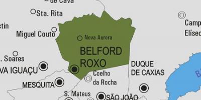 Peta kota Belford Roxo