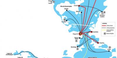 Peta dari CCR Barcas