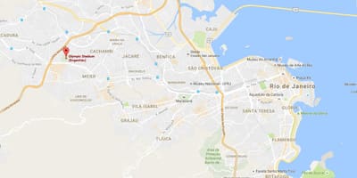 Peta dari Engenhão