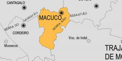Peta kota Macuco