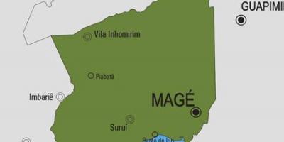 Peta kota Magé
