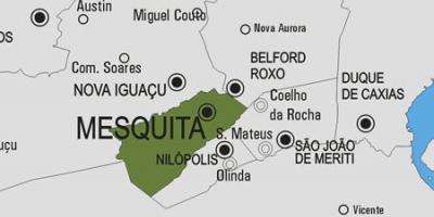 Peta kota Mesquita