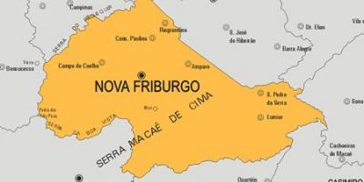 Peta kota Nova Friburgo