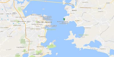 Peta pantai Gragoatá