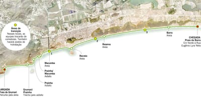 Peta pantai Grumari