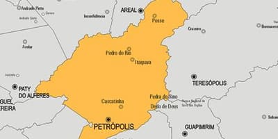 Peta kota Petropolis
