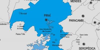 Peta kota Pirai