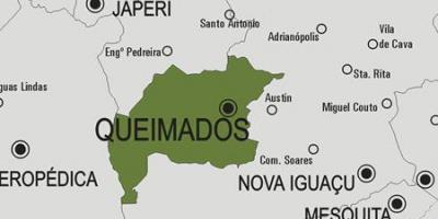 Peta kota Queimados