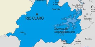 Peta kota Rio Claro