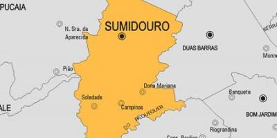 Peta kota Sumidouro